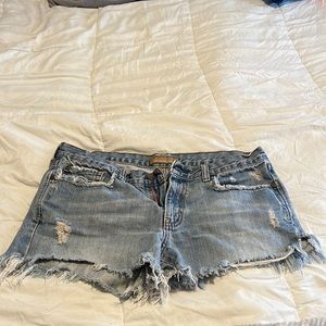 Abercrombie & fitch jean shorts